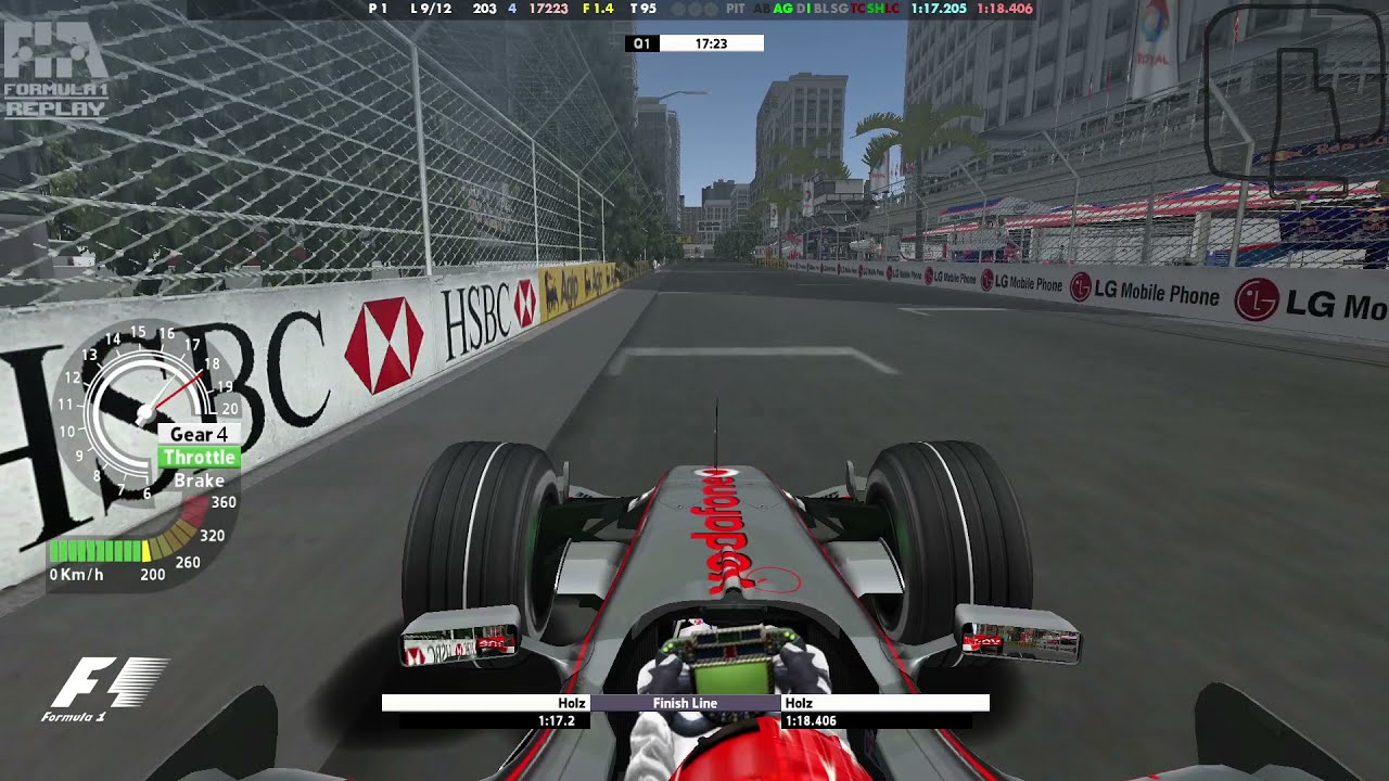 Grand Prix 4 | Hotlap Shortwood Park | Topcam View