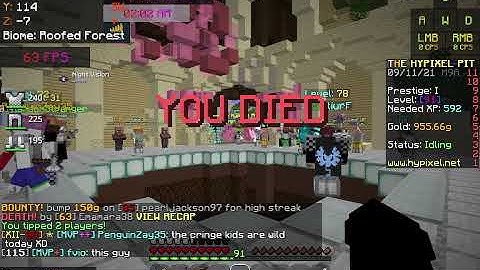 Crazy Pit Hackers LOL | Hypixel The Pit