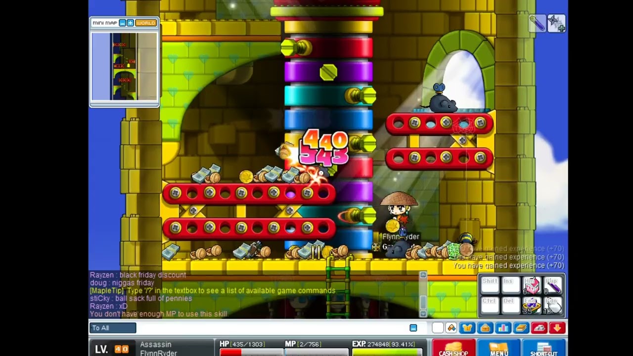 unfunded level 40 dexless sin; crit build at 94th