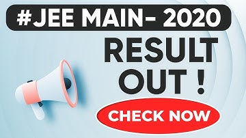 🔥 JEE Main Result Out | Worst Cutoff for GEN Declared  | #jeemainresult #jee2020
