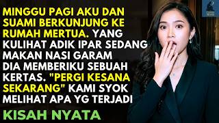 Download lagu 'pergi ke alamat ini mbak' tangis adik ipar kasih kertas lusuh. suamiku syok lihat kelakuan ibunya