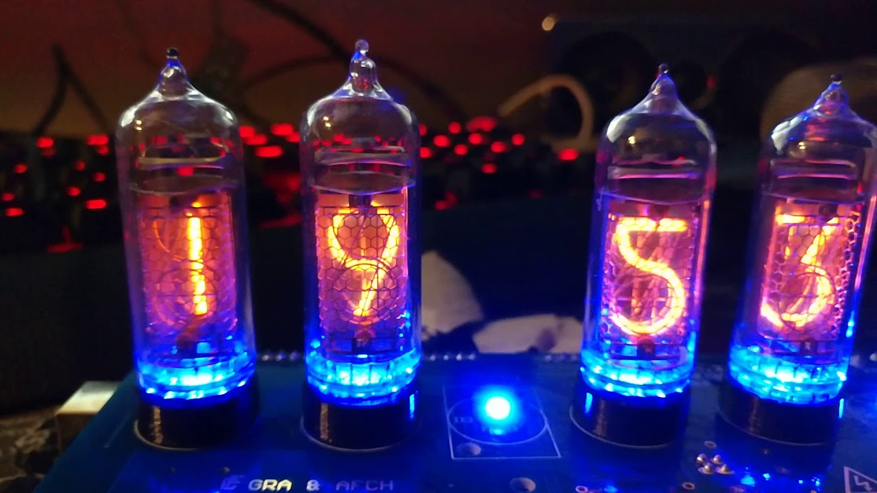 Diy nixie clock working perfectly! YouTube