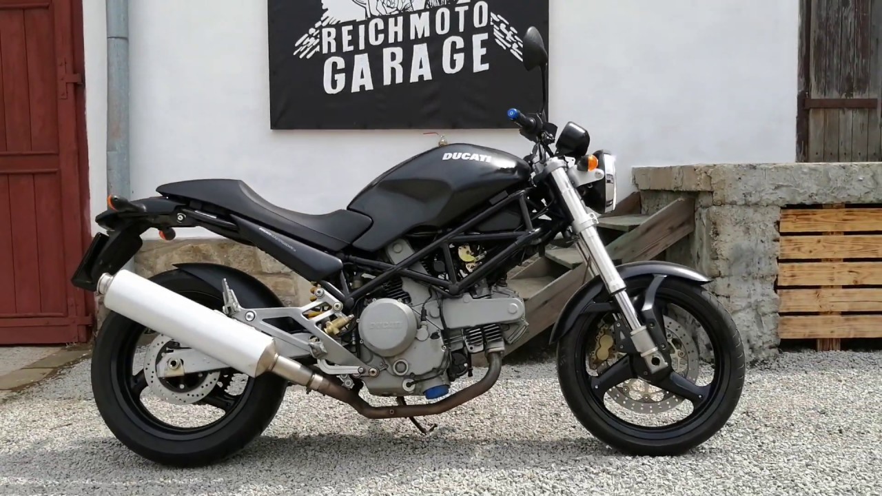 Ducati Monster 620 Dark ie - 2002 for sale - YouTube