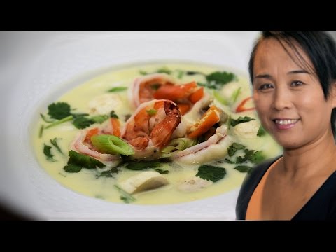 Thai Prawn & Coconut Soup Recipe (Asian Style Soup Recipe)