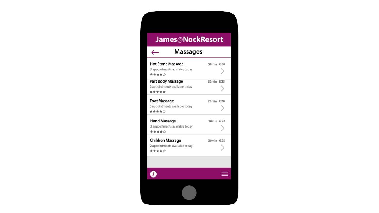 James Hotel App Product Mockup Video YouTube