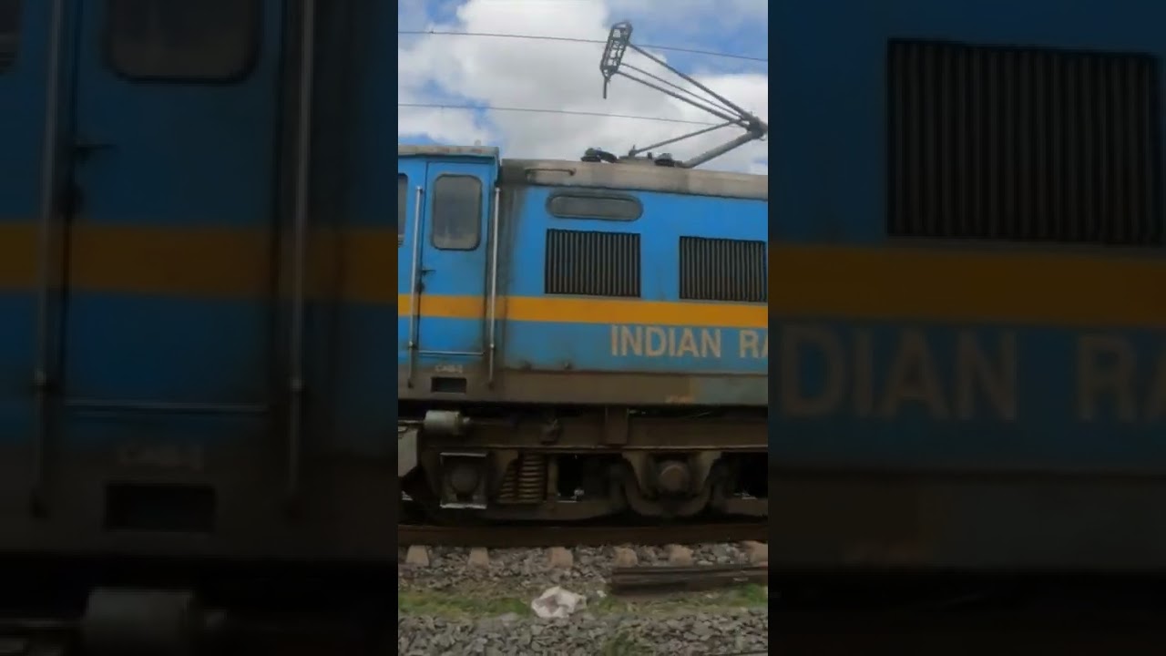 😍 Beautiful Wag 7 locomotive maal gaadi 😍 