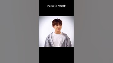 Jungkook!! 🤗 Teach how to pronounce his name…..😆🤪 #bts #jungkook #kpop  #shortvideo