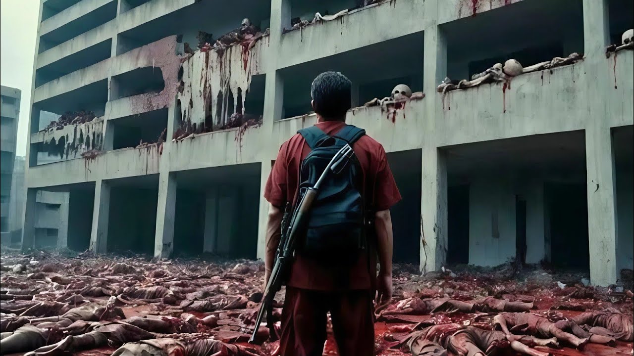 🤯Zombie Attack Destroyed Whole World now People are Surviving in Army Camps|Explained in Hindi