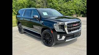 2022 GMC Yukon XL SLT PREMIUM PKG, REAR SEAT MEDIA SYSTEM, 22 INCH WHEELS [ stock: 116075 ]