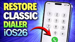 Вернуться к классическому интерфейсу приложения «Телефон» на iPhone с iOS 26 — Восстановить стары... screenshot 5