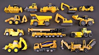 Construction Vehicles for Kids #1 Best Bulldozers Dump Trucks Loaders Diggers Cranes for Children