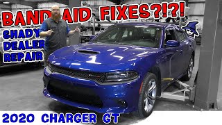 Dealer does very questionable repairs on 2020 Charger GT! CAR WIZARD discovers it & fixes it right