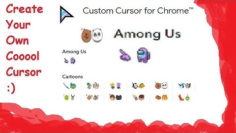 How to Custom Cursor for Chrome in Google
