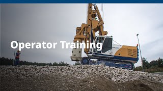BAUER Training Center GmbH – Operator Training