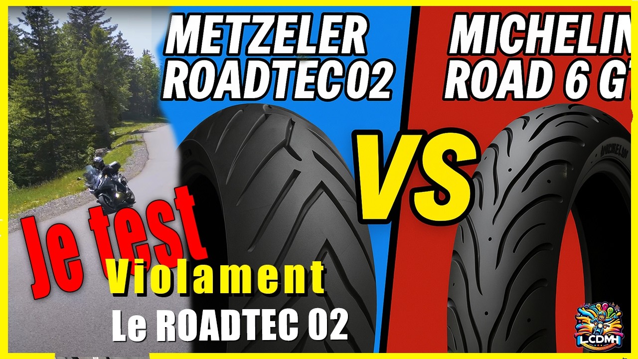 Test du pneu Metzeler RoadTec 02 en montagne au col du Semnoz