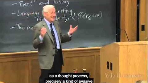 Yale - Derrida