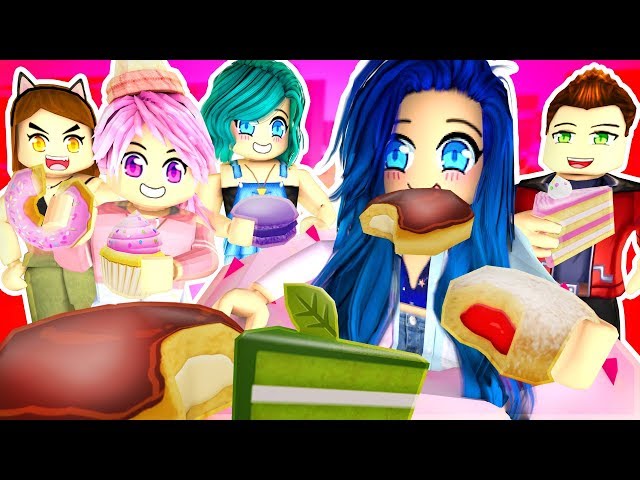 Eating All The Food In Roblox Dessert Simulator Youtube - dessert roblox music video youtube