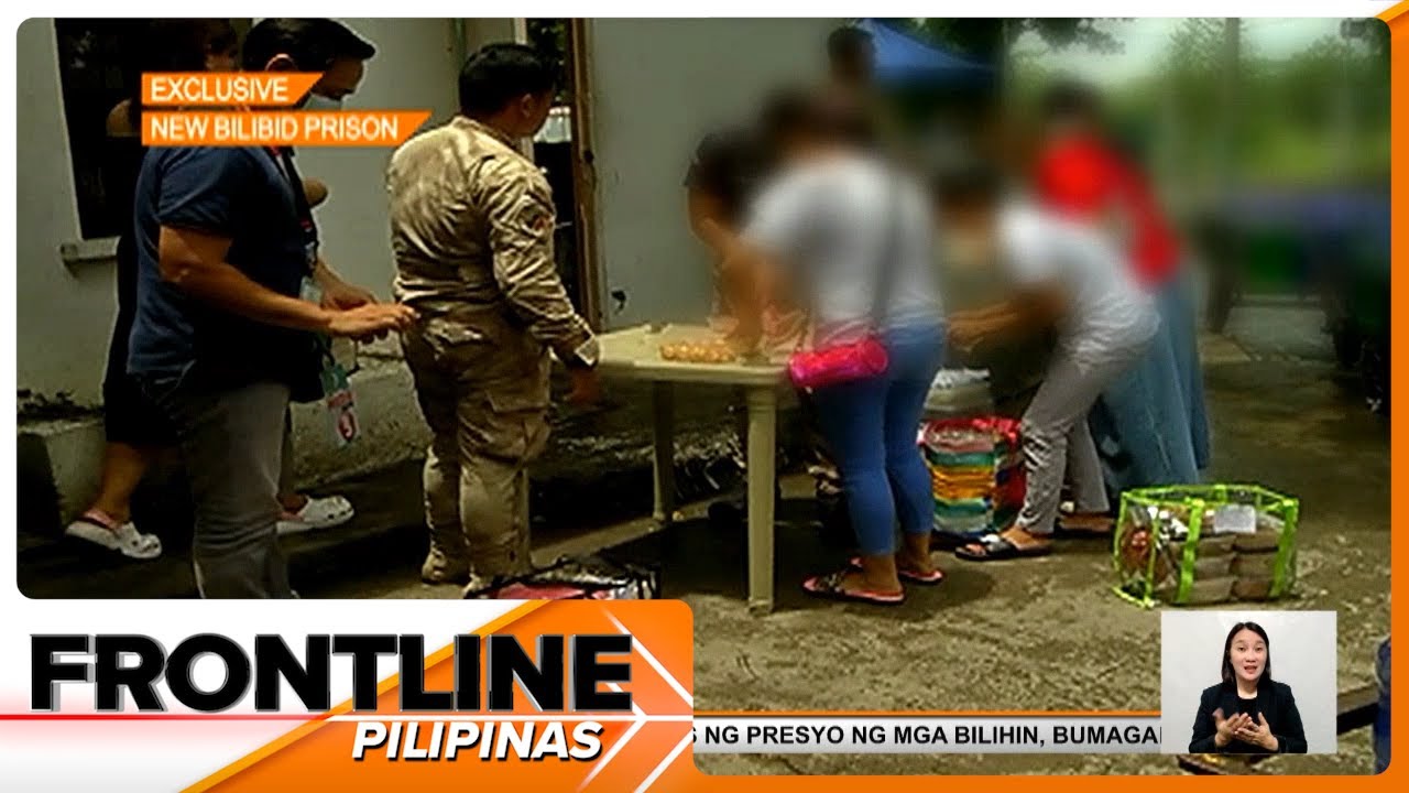 Mahigpit na pagsusuri sa pagkaing dala ng mga dalaw sa Bilibid, ipinasilip | Frontline Pilipinas
