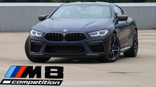Walk Around and Overview: 2023 BMW M8 Competition (LCI, Frozen Tanzanite Blue Metallic)