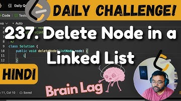 Iss question ne brain lag krdiya tha | 237. Delete Node in a Linked List | leetcode daily challenge