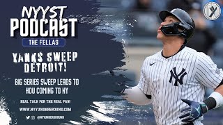 NYYST  Yankees Sweep the Tigers, Astros Up Next