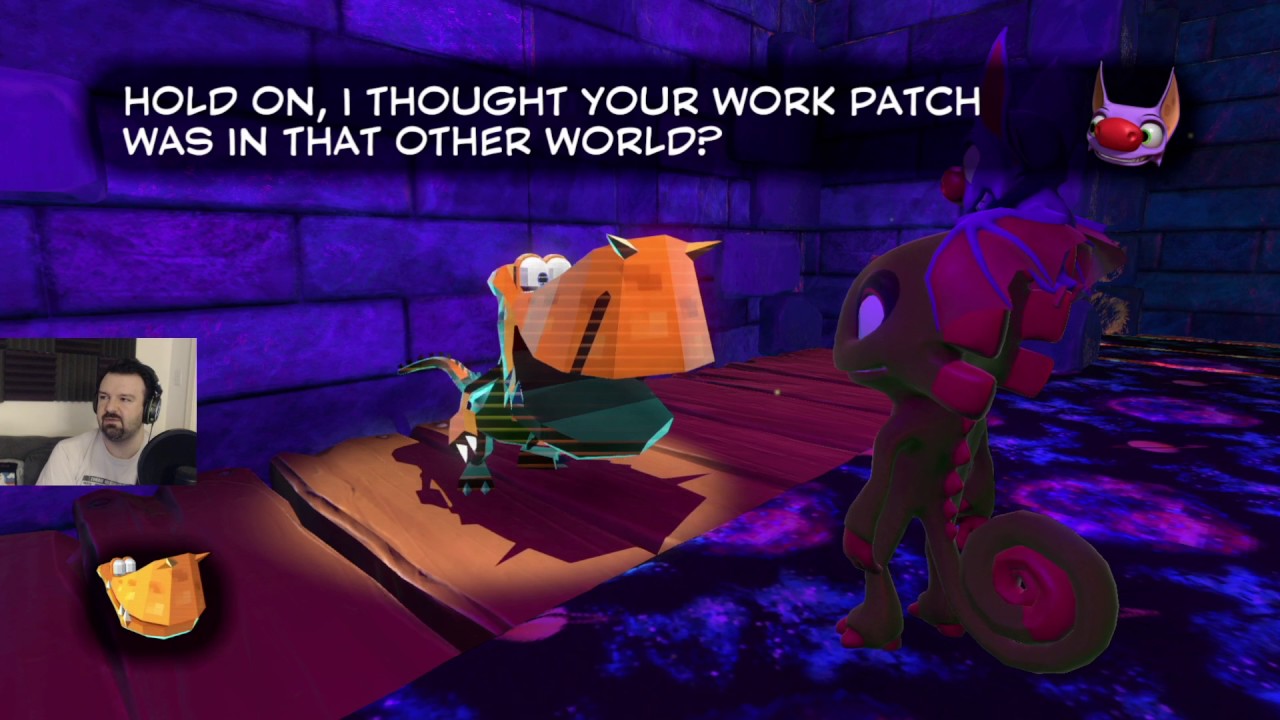 Yooka-Laylee playthrough pt30 - Final Icy Challenges/Rextro's Return