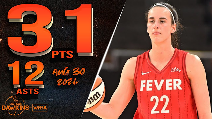 Caitlin Clark Puts On a Show With 31 Pts x 12 Asts vs Sky 🔥🔥 | August 30, 2024