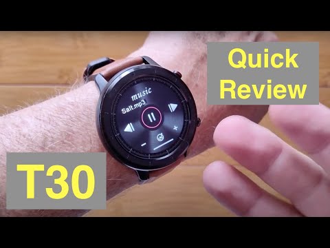 LUCAKUINS T30 BT Call, 128MB Music Storage, IP67 Health Fitness Smartwatch: Quick Overview