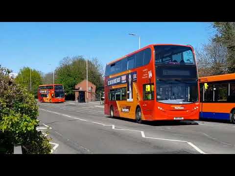 Buses at Beaumont Leys, Leicester - Friday 22nd April 2022