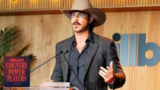 Riley Green Accepts the Hitmaker Award from Clint Black | Country Power Players 2026