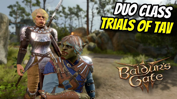 The Duo Class Mod Looks So Cool! Trials of Tav Reloaded - Baldur's Gate 3
