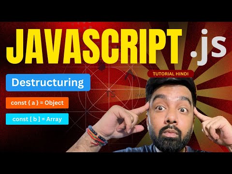 Destructuring in JavaScript Tutorial 49