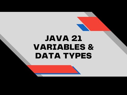 Java 21 Variables and Data Types Explained Clearly