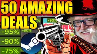 STEAM SPRING SALE 2026! 50+ AMAZING STEAM DECK GAME DEALS! UP TO 95% OFF!