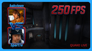 Spart1e vs baksteen | 250FPS Quake Season 4 | EN | Quake Live