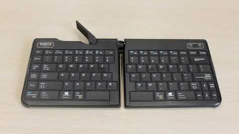Adjusting a Goldtouch Ergonomic Keyboard (GTP-0044W)