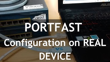 Configuring PortFast on a Real Switch | Interface Uptime Demonstration