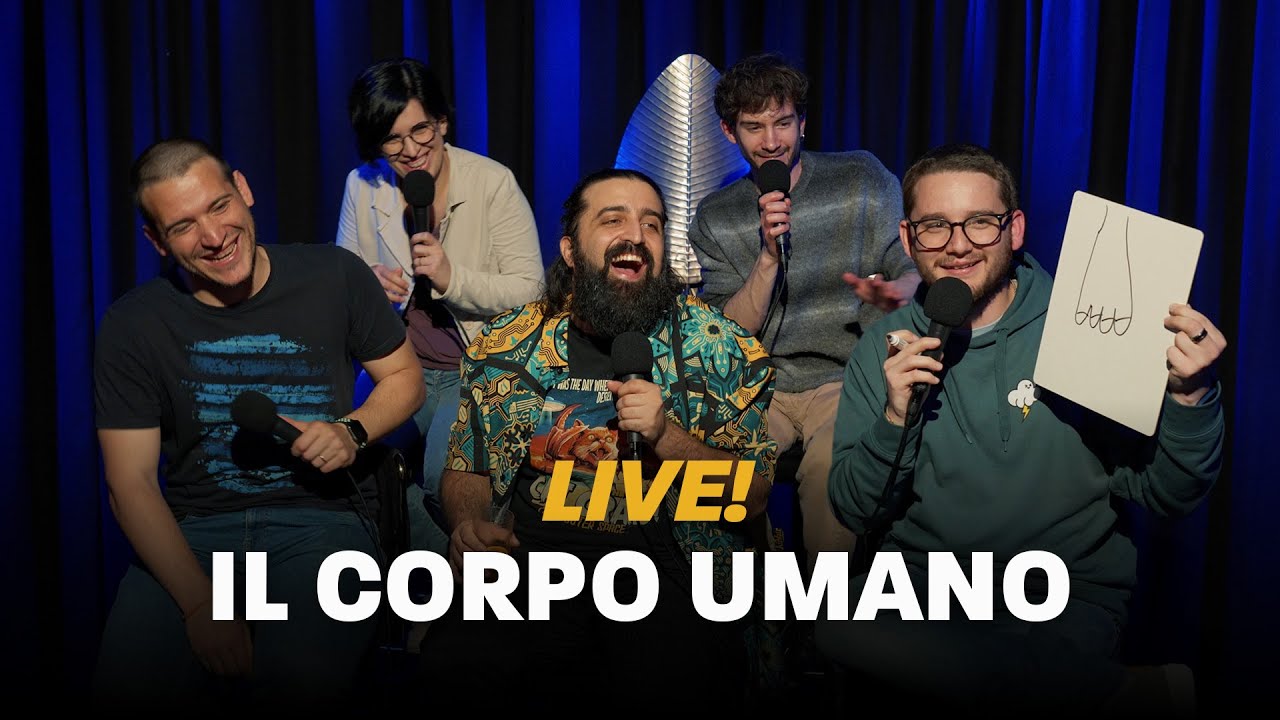 LIVE! Riprogettiamo il CORPO UMANO (molto meglio)