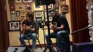 Gary Nichols and Trey Nichols sing “Tennessee Whiskey” 7/24/23 at Swampers during Handyfest