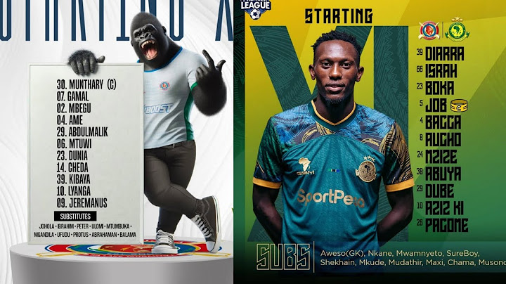 VIKOSI VINAVYOANZA KATI YA MASHUJAA VS YANGA SC