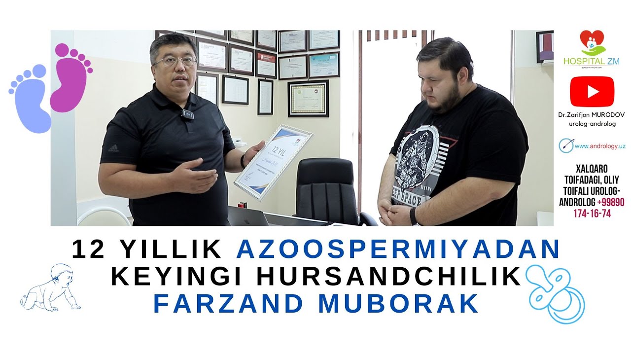 12 yillik farzandsizlikdan keyingi hursandchilik. #hospitalzm #zarifjonmurodov #uzbekistan