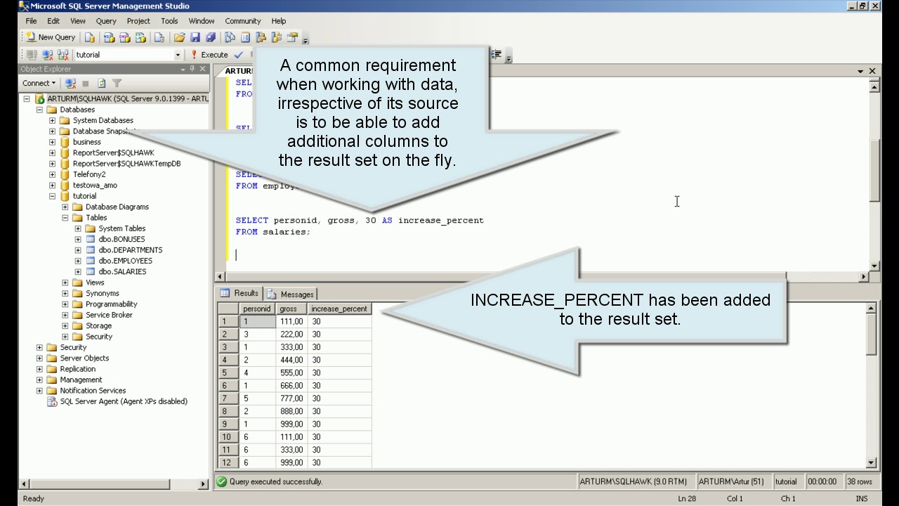 SQL Tutorial, Full SQL course for beginners: SELECT, FROM and ORDER BY