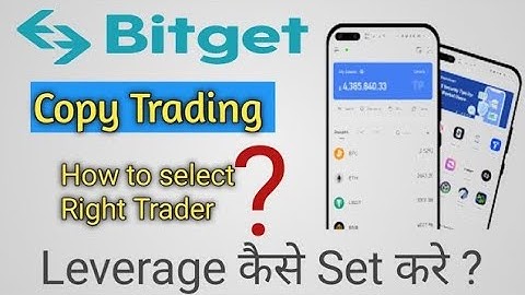 How to select Right Trader for Copy Trading in Bitget Exchange ! All setting for Copy Trading