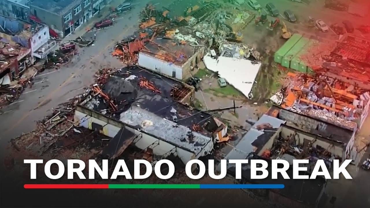 Dozens of tornadoes plow central US, at least 5 killed | ABS CBN News ...