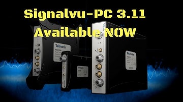 SignalVu-PC Vector Signal Analysis Software  3.11