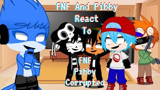 FNF And Pibby React to FNF Pibby Corrupted || part 2|| •UGO React•