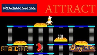 BurgerTime Free Play and High Score Save Kit - Attract Mode Net Worth