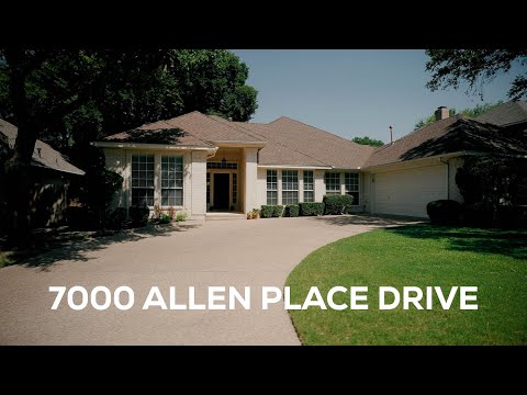 7000 Allen Place Drive, Fort Worth, TX home video tour