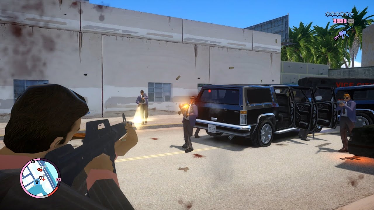 GTA Vice City Nextgen Edition Police Station Assassination + Epic 6 Star Cop Chase Escape Vol.5