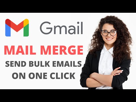 How To Send Bulk Emails in Gmail 2022 | Mergo Mail Merge